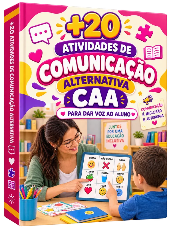 Bônus 2: 20 Atividades de Comunicação Alternativa (CAA)